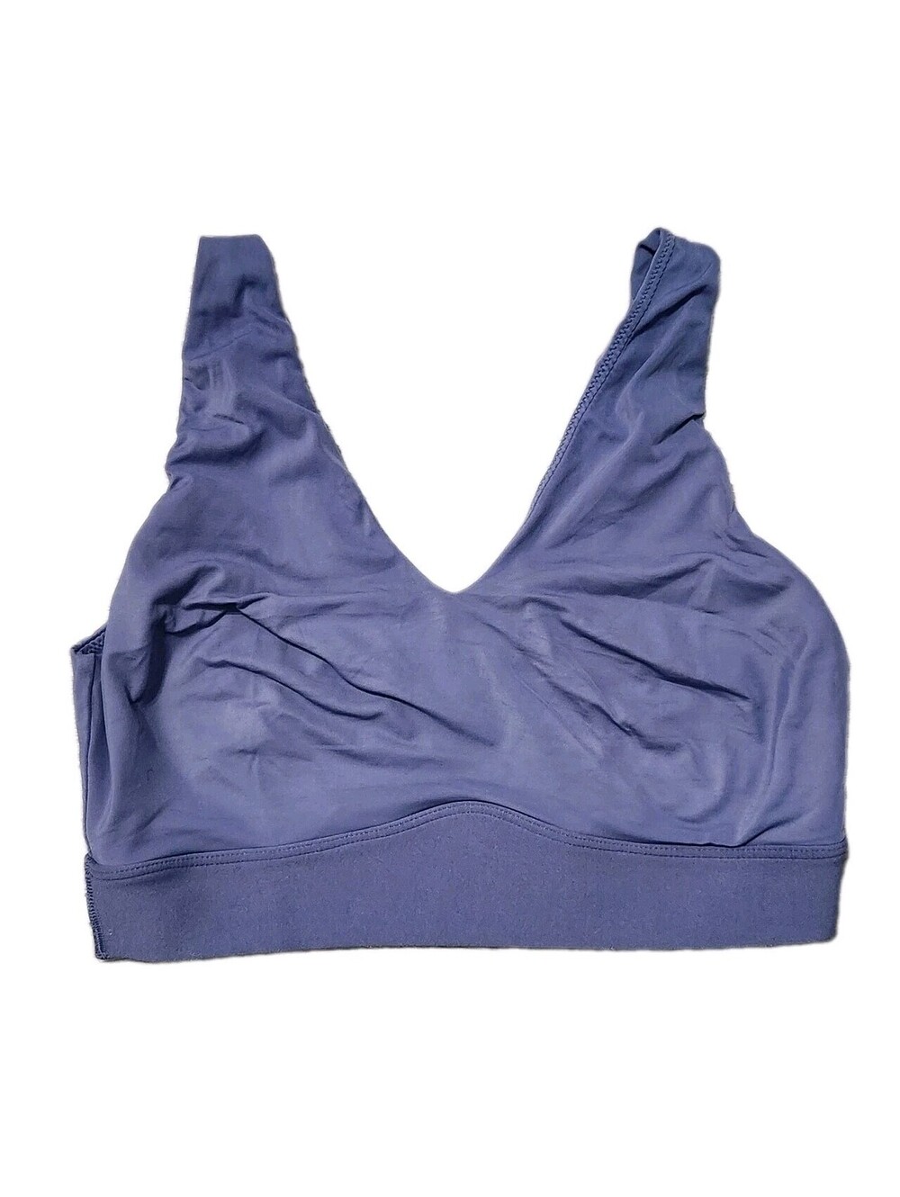 Haper Wilde Bliss Bralette Bra Wireless Large V Neck Double Lined Steel